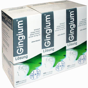 Gingium Lösung 3 x 100 ml - ab 0,00 &euro;