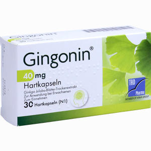 Gingonin 40mg Hartkapseln  30 Stück - ab 0,00 €
