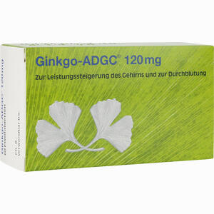 Ginkgo- Adgc 120 Mg Filmtabletten 60 Stück - ab 16,74 €
