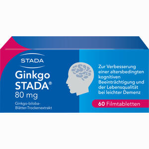 Ginkgo Stada 80mg Filmtabletten  60 Stück - ab 8,98 €