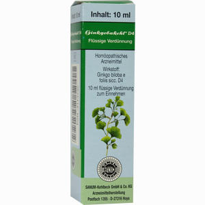 Ginkgobakehl D4 Tropfen 10 ml - ab 6,28 &euro;