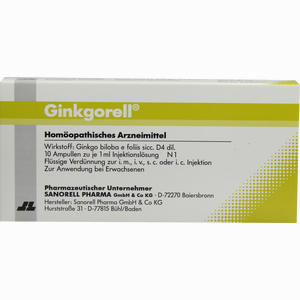 Ginkgorell Ampullen  10 x 1 ml - ab 0,00 €