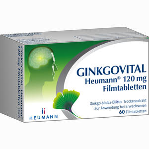 Ginkgovital Heumann 120 Mg Filmtabletten  60 Stück - ab 16,46 €