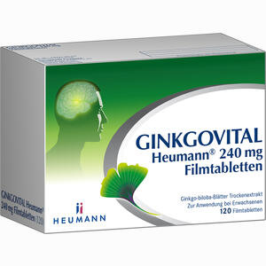 Ginkgovital Heumann 240 Mg Filmtabletten  120 Stück - ab 44,85 €