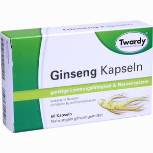 Ginseng Kapseln  60 Stück - ab 10,90 €