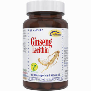 Ginseng- Lecithin Kapseln 60 Stück - ab 14,01 €