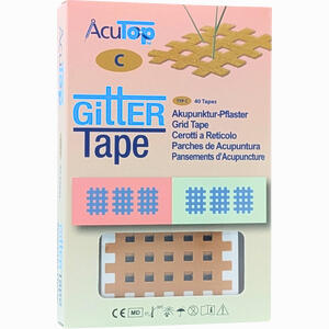 Gitter Tape Acutop 5x6cm Pflaster 20 x 2 Stück - ab 11,90 €