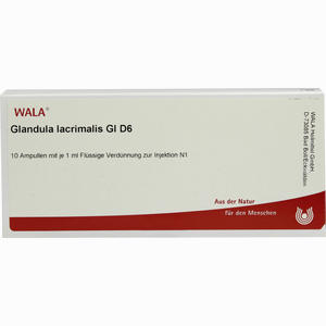 Glandula Lacrimalis Gl D6 Ampullen 10 x 1 ml - ab 0,00 &euro;