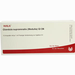 Glandula Supr (med) Gl D6 Ampullen 10 x 1 ml - ab 0,00 &euro;