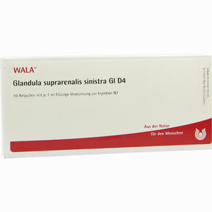 Glandula Suprar Sin Gl D4 Ampullen 10 x 1 ml - ab 0,00 €