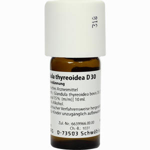 Glandula Thyreoidea D30 Dilution 20 ml - ab 0,00 &euro;