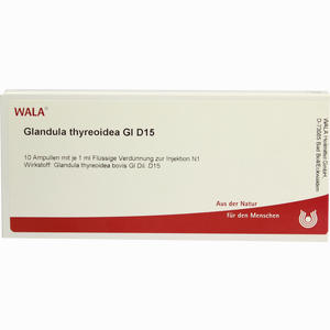 Glandula Thyreoidea Gl D15 Ampullen 10 x 1 ml - ab 21,84 &euro;