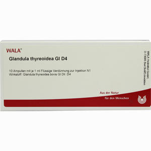 Glandula Thyreoidea Gl D4 Ampullen 10 x 1 ml - ab 0,00 €