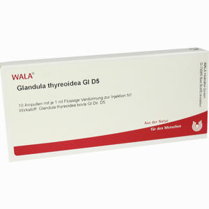 Glandula Thyreoidea Gl D5 Ampullen 10 x 1 ml - ab 0,00 &euro;