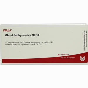 Glandula Thyreoidea Gl D6 Ampullen 10 x 1 ml - ab 19,88 €