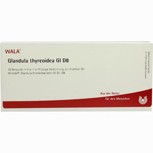 Glandula Thyreoidea Gl D8 Ampullen 10 x 1 ml - ab 0,00 €