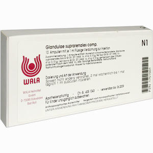 Glandulae Suprarenali Comp Ampullen 10 x 1 ml - ab 19,81 €