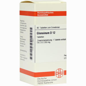 Glonoinum D12 Tabletten 80 Stück - ab 8,40 €