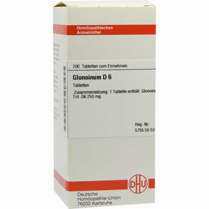 Glonoinum D6 Tabletten 200 Stück - ab 0,00 €