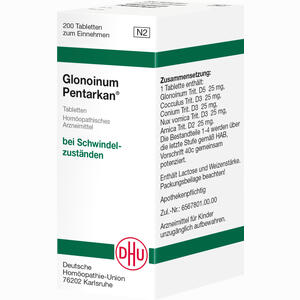 Glonoinum Pentarkan Tabletten  200 Stück - ab 0,00 €