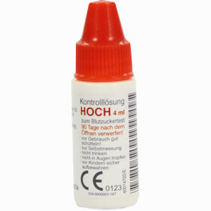 Gluco- Test Plus Kontrolllösung Hoch  4 ml - ab 4,02 €