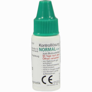 Gluco- Test Plus Kontrolllösung Normal  4 ml - ab 3,36 €