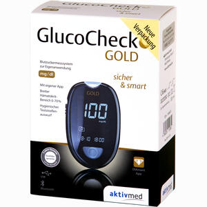 Glucocheck Gold Blutzuckermessgerät Set Mg/Dl 1 Stück - ab 15,35 €