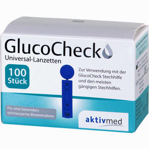 Glucocheck Universal- Lanzetten  100 Stück - ab 6,80 €