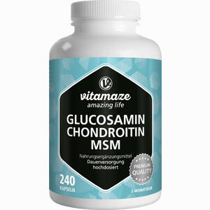 Glucosamin Chondroitin Msm Vitamin C Vispura Kapseln 240 Stück - ab 16,78 €