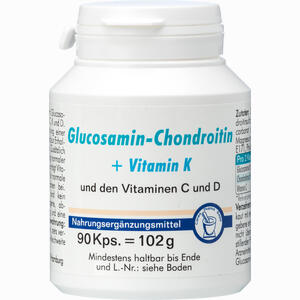 Glucosamin- Chondroitin+vit. K Kapseln 90 Stück - ab 21,49 €