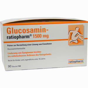 Abbildung von Glucosamin- Ratiopharm 1500mg Beutel  90 Stück