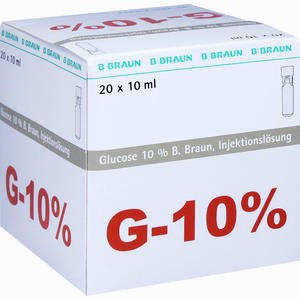 Glucose 10% Braun Mini- Plasco Connect Injektionslösung 20 x 10 ml - ab 7,97 €