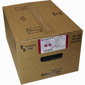 Glucosteril 5% Freeflex Infusionsbeutel 20 x 500 ml - ab 44,82 &euro;
