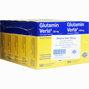 Glutamin Verla Dragees 1000 Stück - ab 40,55 €