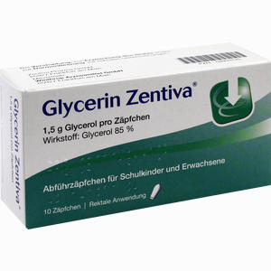 Glycerin Zentiva Suppositorien Zäpfchen 10 Stück - ab 0,00 &euro;