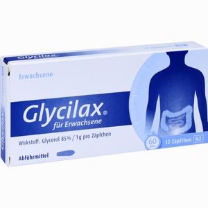 Glycilax für Erwachsene Zäpfchen 12 Stück - ab 4,62 €