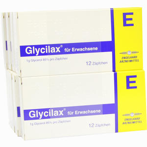 Glycilax für Erwachsene Zäpfchen 120 Stück - ab 0,00 &euro;