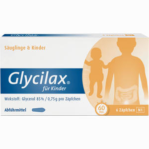Glycilax für Kinder Zäpfchen 6 Stück - ab 2,28 €