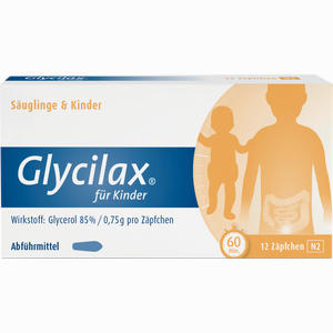 Glycilax für Kinder Zäpfchen 12 Stück - ab 4,45 €