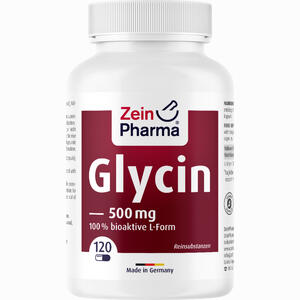 Glycin 500 Mg in Veg. Hpmc Kapseln Zein Pharma  120 Stück - ab 19,52 €