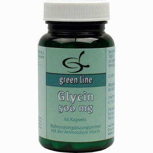 Glycin 500mg Kapseln 60 Stück - ab 13,37 €