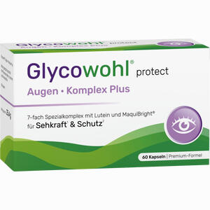 Glycowohl Augenkomplex mit Lutein & Vitamin A + E 60 Stück - ab 27,96 &euro;