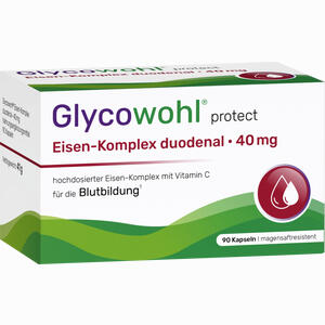 Glycowohl Eisen- Komplex Duodenal 40 Mg + Vitamin C 90 Stück - ab 22,07 €