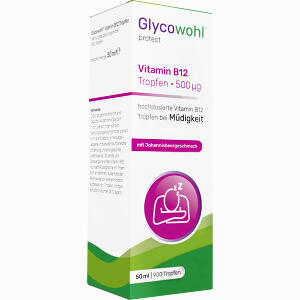 Glycowohl Vitamin B12 Tropfen 500 Ug bei Müdigkeit 50 ml - ab 21,71 &euro;