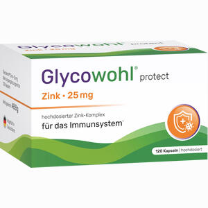 Glycowohl Zink- Komplex 25 Mg Hochdosierte Kapseln 120 Stück - ab 19,55 &euro;