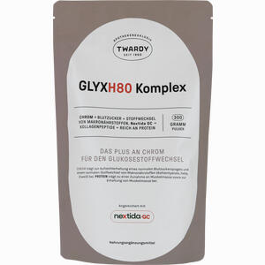 Glyxh80 Komplex Kollagenpeptide & Chrom  300 g - ab 25,48 &euro;