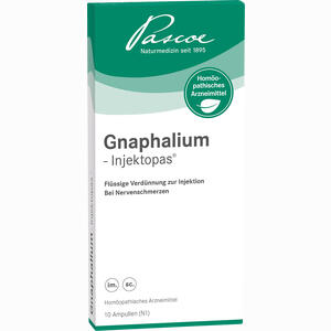 Gnaphalium- Injektopas Ampullen 10 Stück - ab 17,80 €