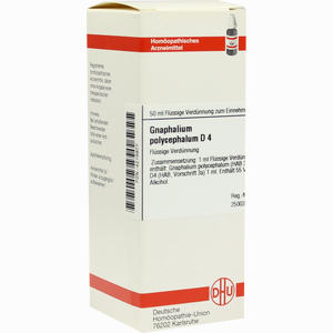 Gnaphalium Polyc D4 Dilution 50 ml - ab 0,00 €