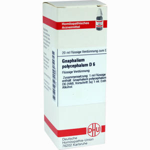 Gnaphalium Polyc D6 Dilution 20 ml - ab 0,00 €