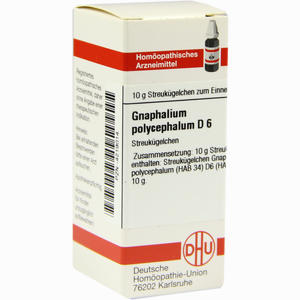 Gnaphalium Polyc D6 Globuli 10 g - ab 7,66 €